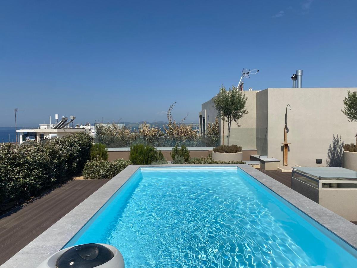 Athens Riviera 2-Bed Apt & Pool Access #Unoblu Exterior photo